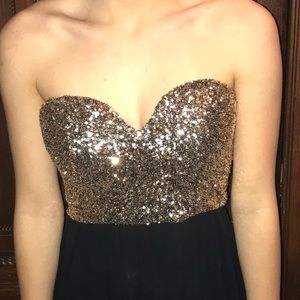 Cocktail sparkly dress